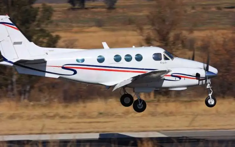 Beechcraft King Air C90 ZS-SGO operated by MCC Aviation photo 2
