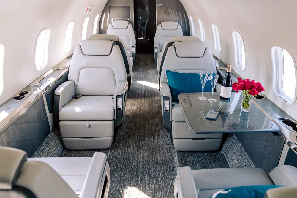 Bombardier Challenger 350 ZS-SLA operated by Luxaviation Africa photo 3