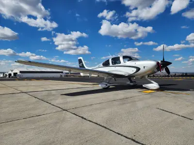 Cirrus SR22 ZS-SSD operated by Absolute Aviation, exterior
