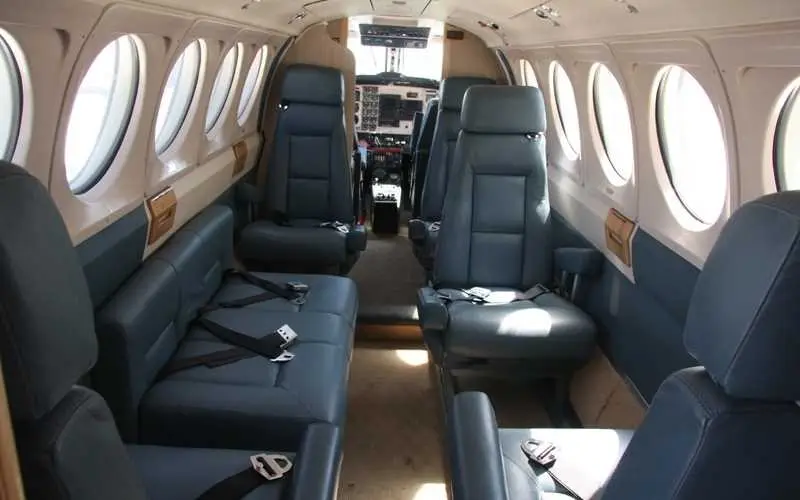 Beechcraft King Air 200 ZS-SSP operated by MCC Aviation photo 2