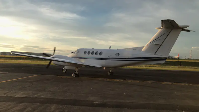 Beechcraft King Air 200 ZS-SWR operated by Pambele Aviation photo 3