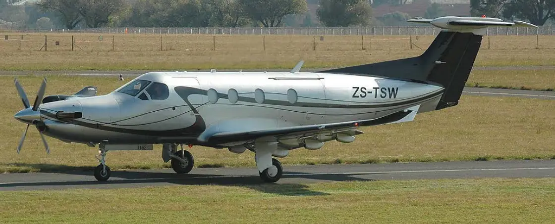 Pilatus PC-12/45 ZS-TSW operated by TigAir Aviation (Pty) Ltd. photo 5