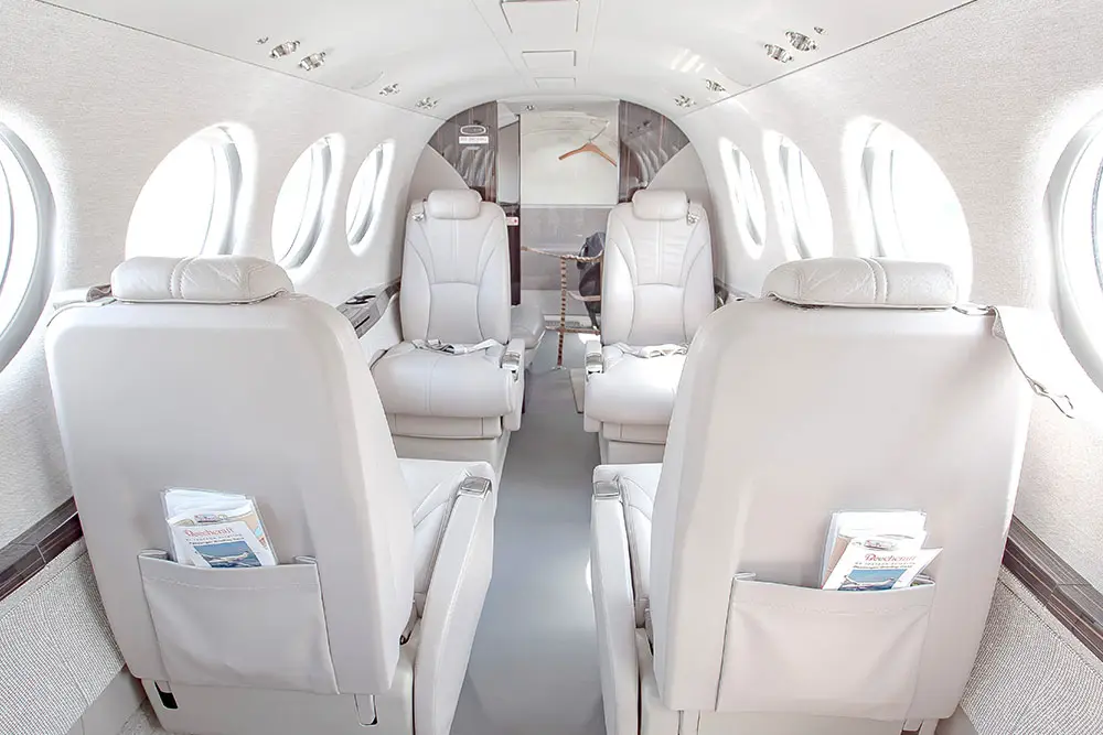 Beechcraft King Air 260 ZS-TWP operated by Luxaviation Africa photo 2
