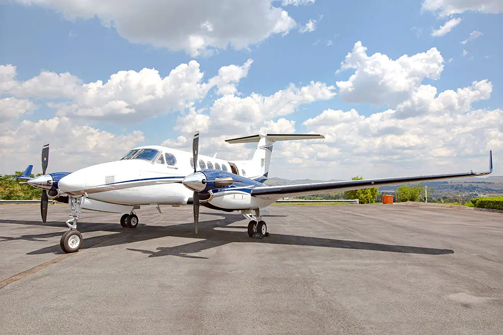 Beechcraft King Air 260 ZS-TWP operated by Luxaviation Africa photo 6