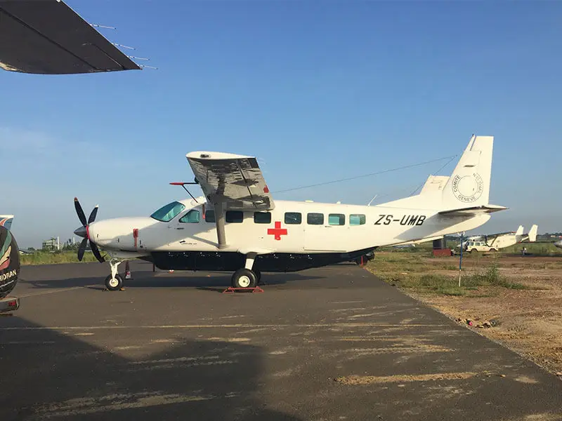 Cessna 208B Grand Caravan EX ZS-UMB operated by Ultimate Aviation Group, exterior