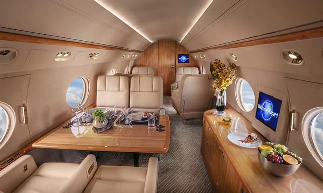 Gulfstream G550 N242GM photo 3