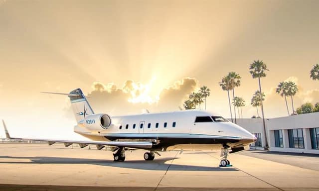 Challenger 604 N36VV