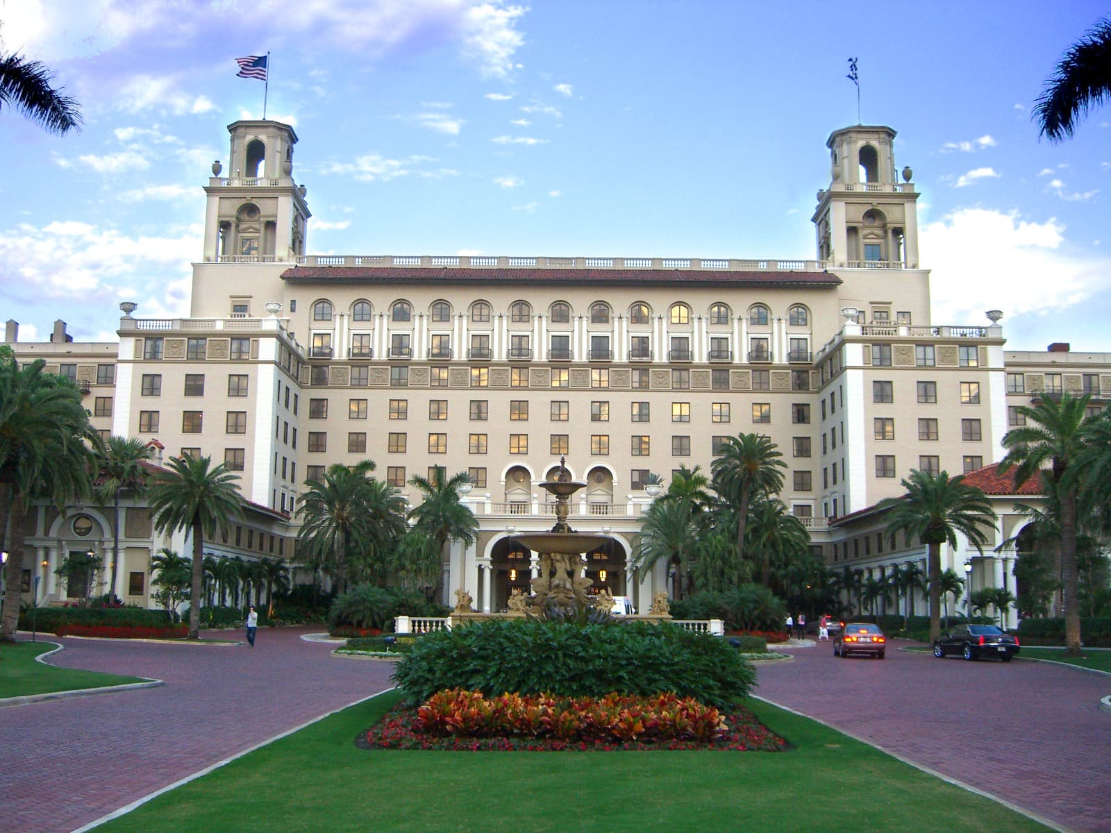The Breakers resort on the Palm Beach oceanfront