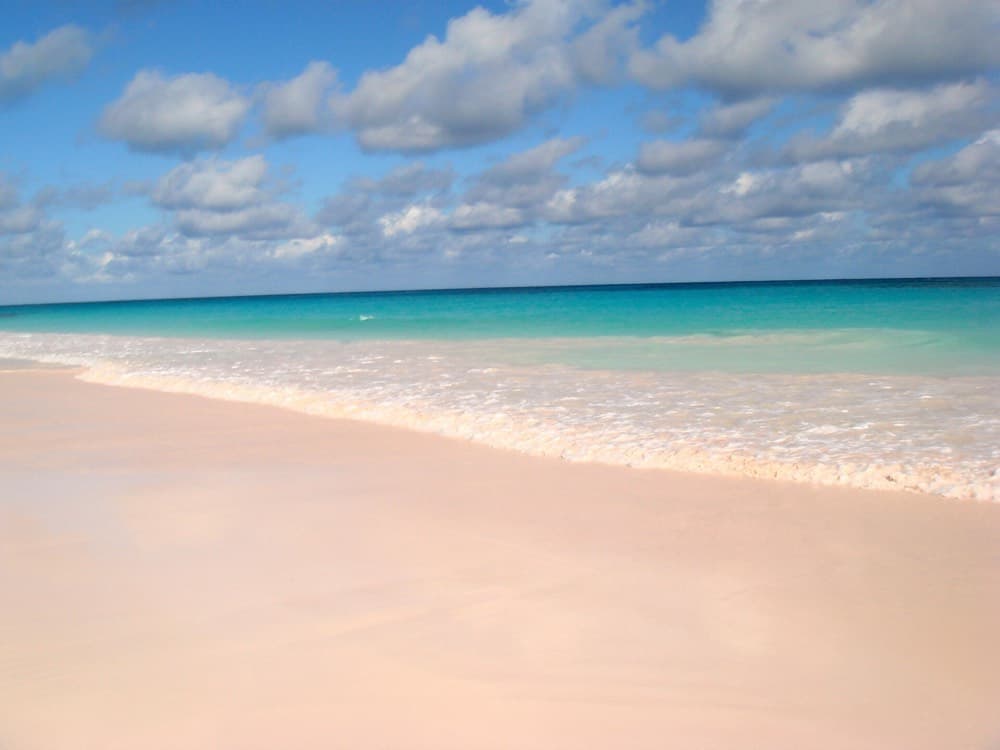 Pink Sands Beach on Harbour Island, Bahamas