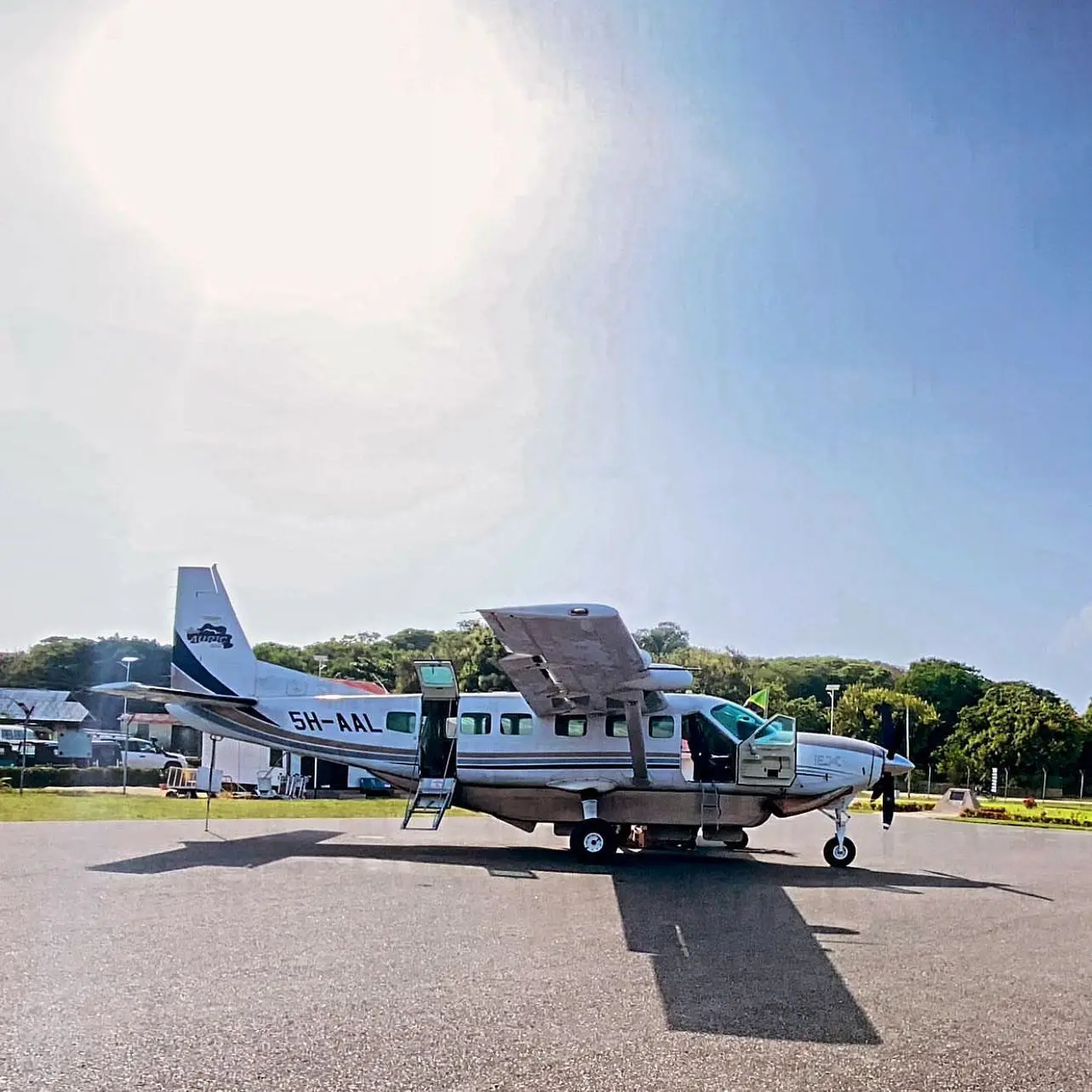 Cessna 208B Grand Caravan 5H-AAL operated by Auric Air Services, exterior