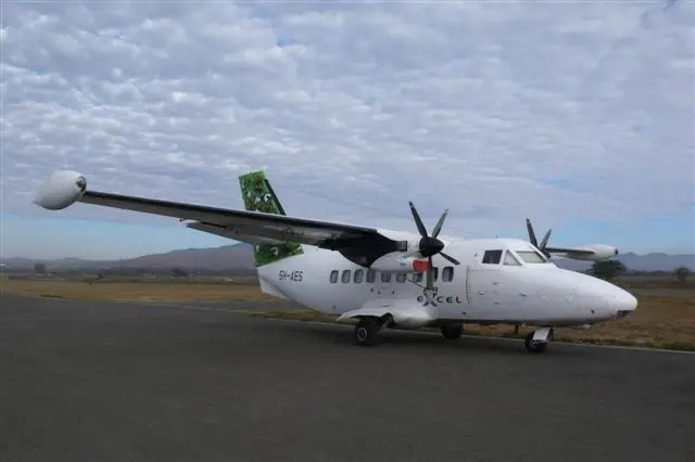 Let L-410 5H-AES operated by Air Excel Ltd., exterior
