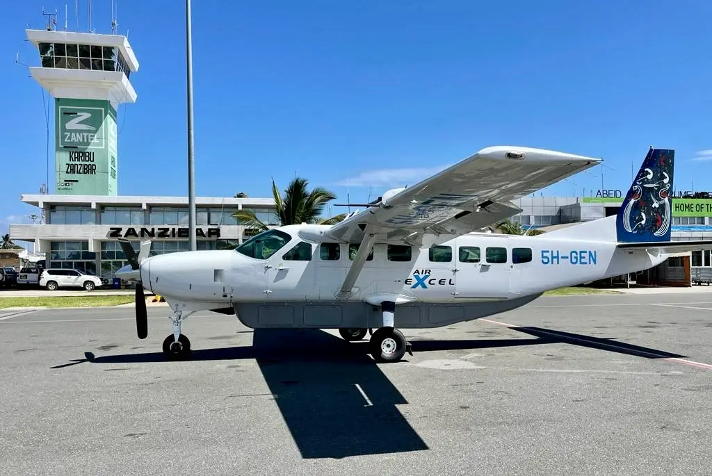 Cessna 208B Grand Caravan 5H-GEN operated by Air Excel Ltd., exterior