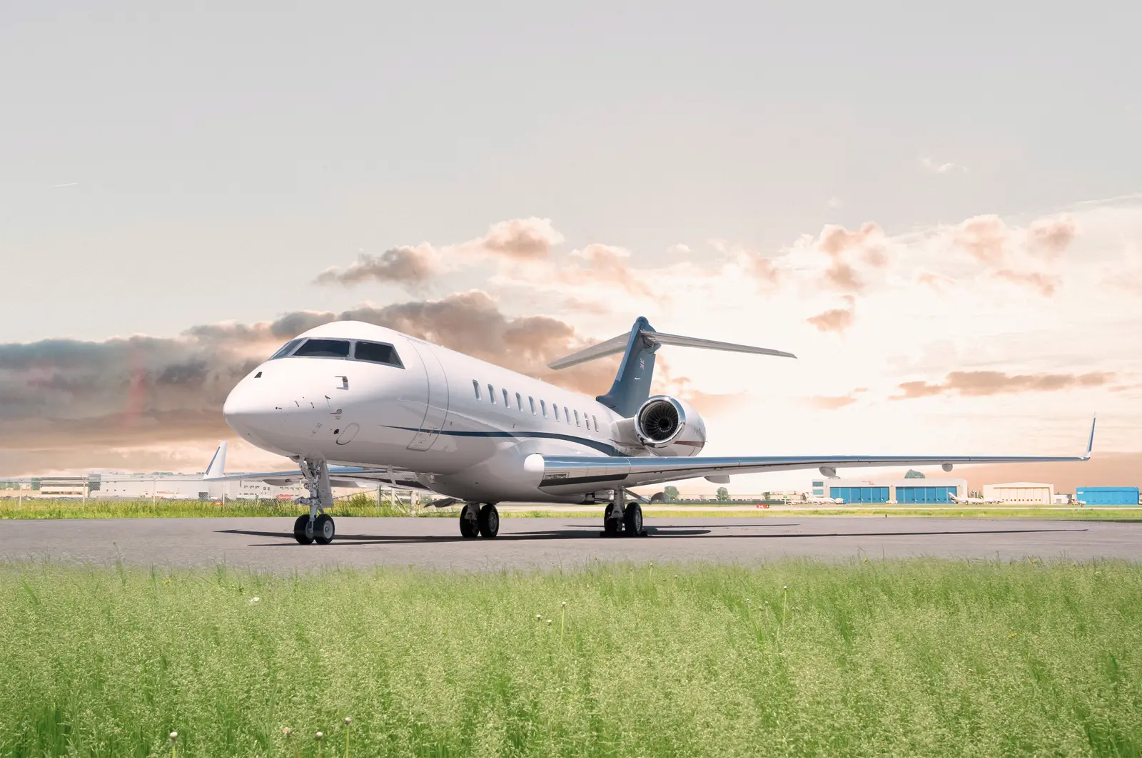 Bombardier Global 5500 9H-MAS operated by TAG Aviation, exterior