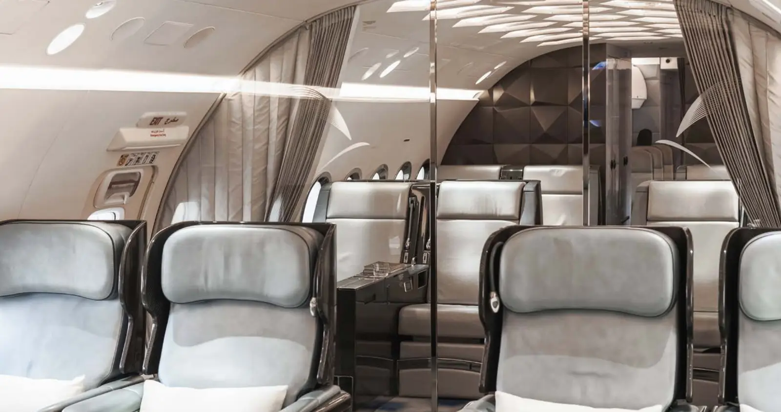 Boeing BBJ A6-RJV operated by RoyalJet LLC, exterior