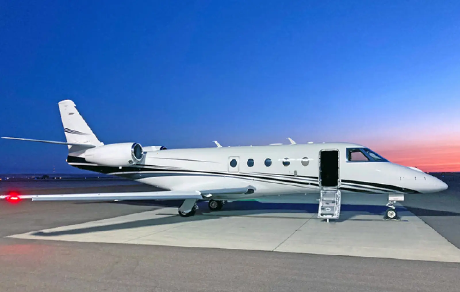 Gulfstream G150 C-FMDN operated by Sunwest Aviation, Ltd., exterior