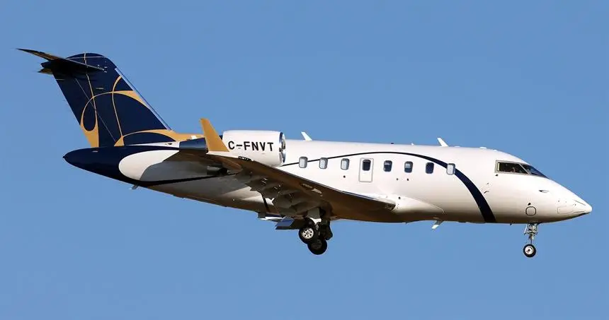 Bombardier Challenger 650 C-FNVT operated by Image Air Charter Ltd Canada, exterior