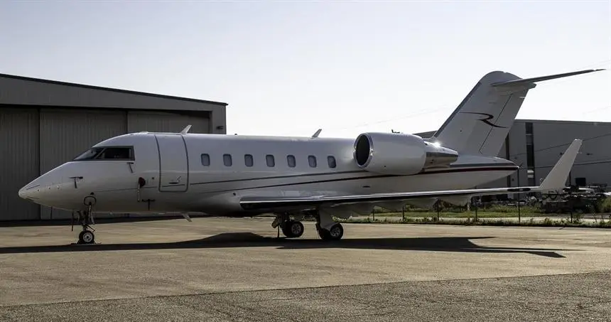 Bombardier Challenger 650 C-FSEP operated by Image Air Charter Ltd Canada, exterior