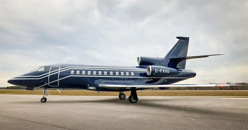 Dassault Falcon 900EX C-FXXU operated by Flightexec, exterior