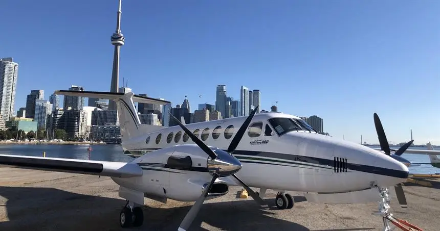 Beechcraft King Air 300 C-FYTY operated by Fast Air, exterior