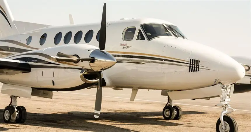 Beechcraft King Air B200 C-GFAL operated by Fast Air, exterior
