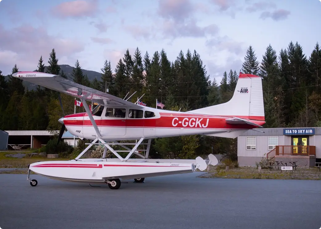 Cessna 185 C-GGKJ operated by Sea To Sky Air, exterior