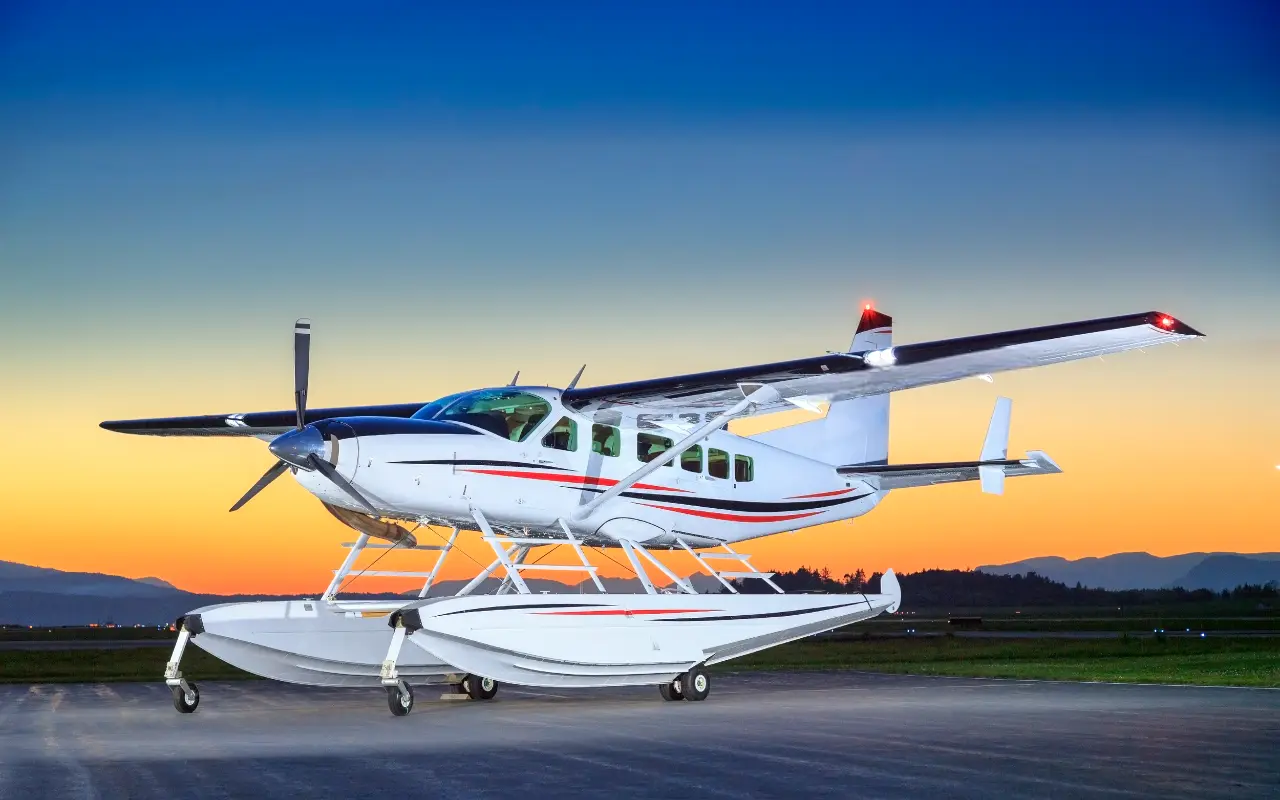Cessna 208B Grand Caravan C-GNFN operated by VIH Execujet Inc, exterior