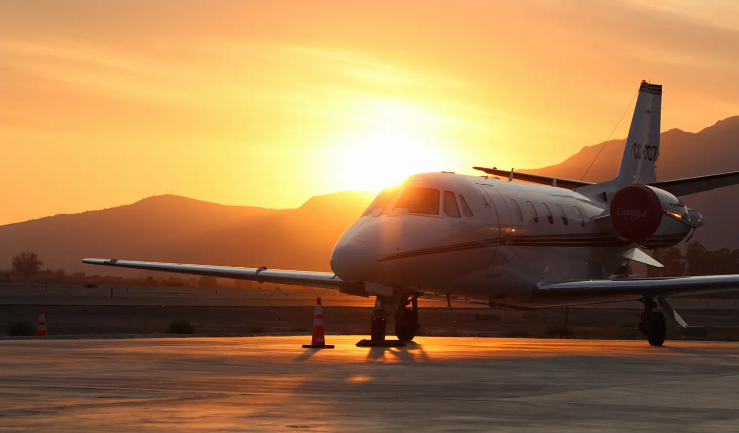 Cessna Citation Excel CC-DCZ operated by Aviasur Aircraft Management SPA, exterior