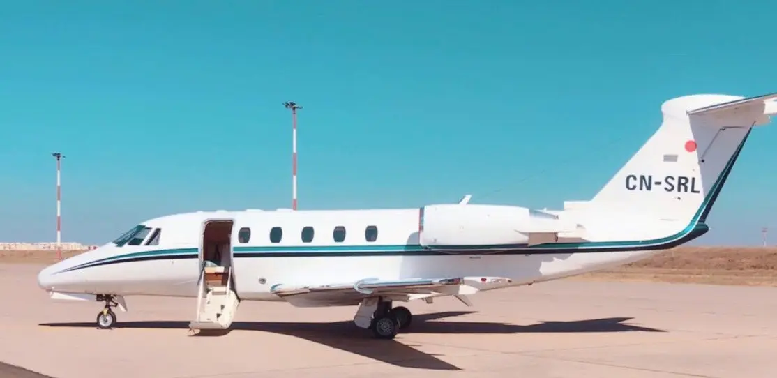 Cessna Citation III CN-SRL operated by Sarah Airways, exterior