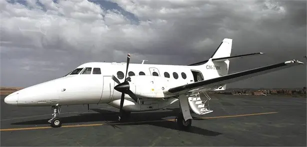 BAe Jetstream 32 CN-TMK operated by Alfa Air Morocco, exterior