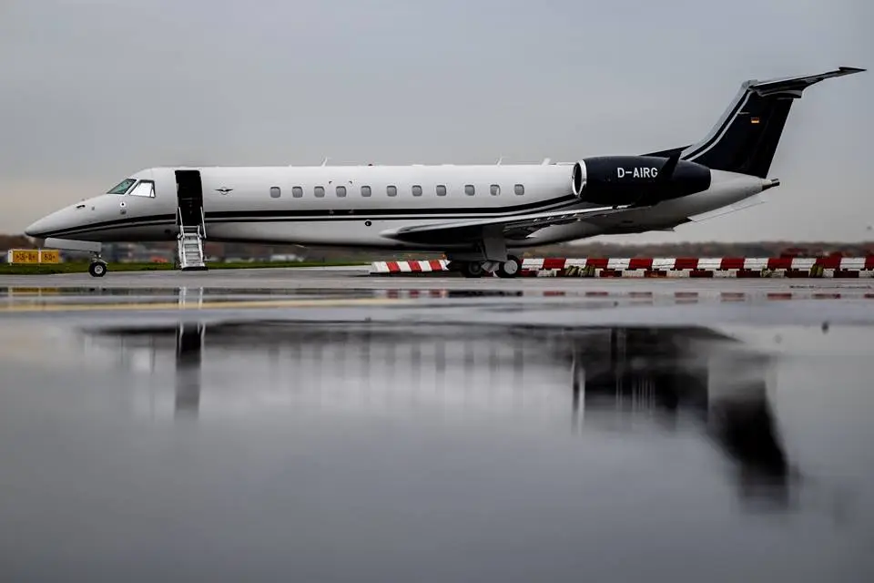 Embraer Legacy 650 D-AIRG operated by Vistajet, exterior