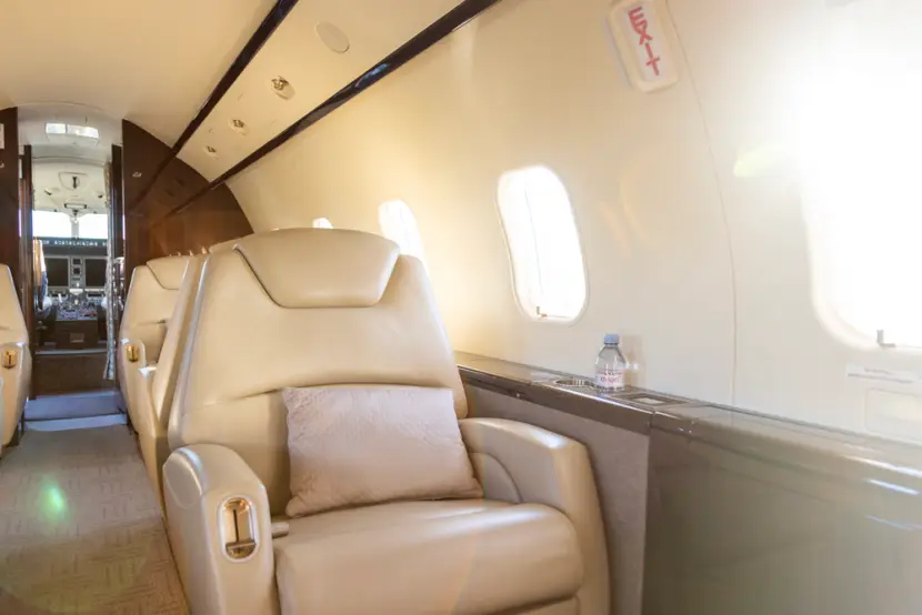 Bombardier Challenger 300 D-BEAM operated by DAS Private Jets, exterior