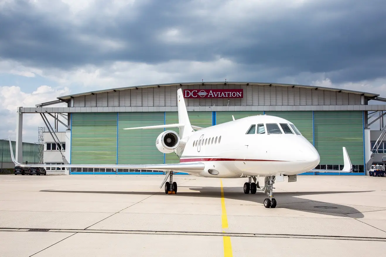 Dassault Falcon 2000S D-BHLM operated by DC Aviation Group, exterior