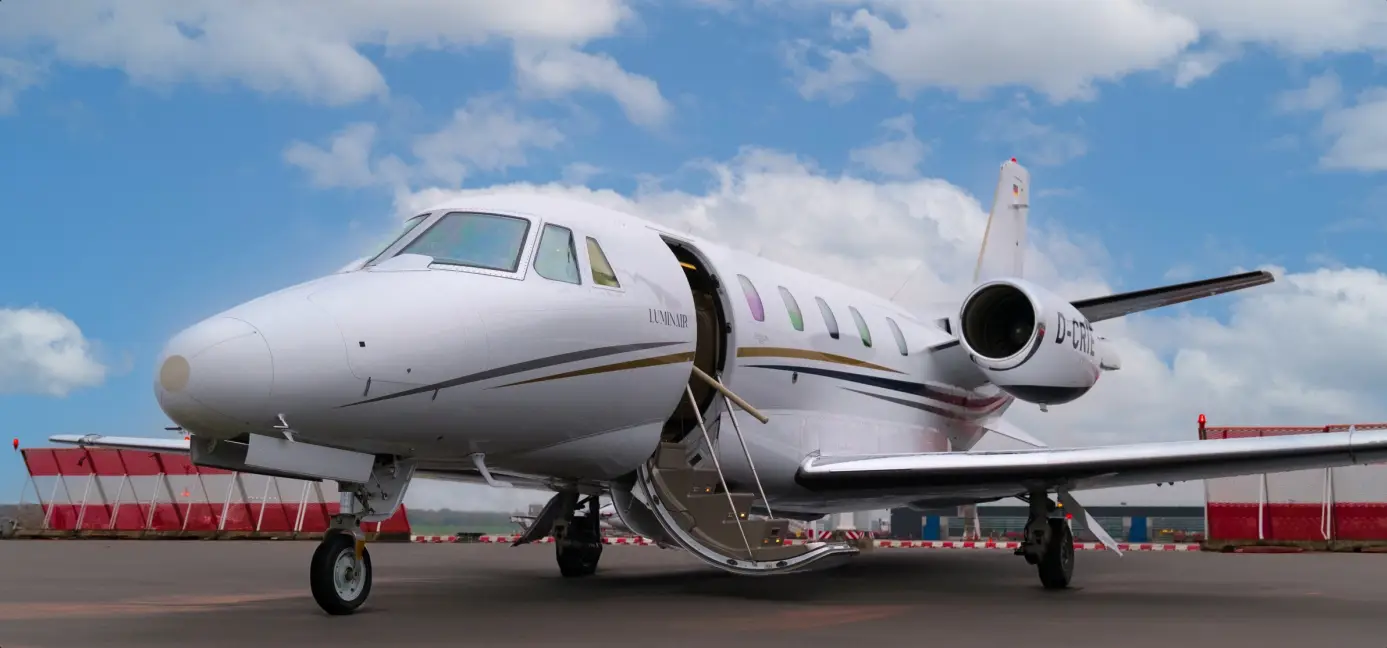 Cessna Citation XLS D-CRIE operated by Luminair, exterior