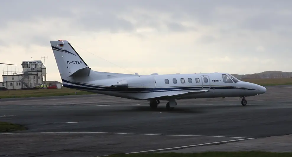 Cessna Citation Bravo D-CYKP operated by Tyrol Air Ambulance GmbH, exterior