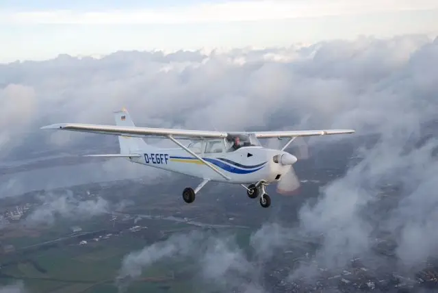 Cessna 172 D-EGFF operated by Canair, exterior