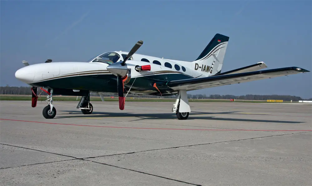 Cessna 425 D-IAWG operated by Aerowest GmbH, exterior
