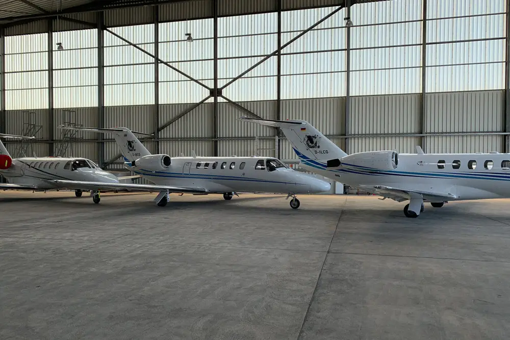 Cessna Citation CJ2 D-ILCG operated by FSH Luftfahrtunternehmen GmbH, exterior