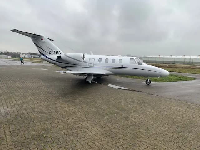 Cessna Citation CJ1 D-ITRA operated by Transavia Fluggesellschaft GmbH, exterior