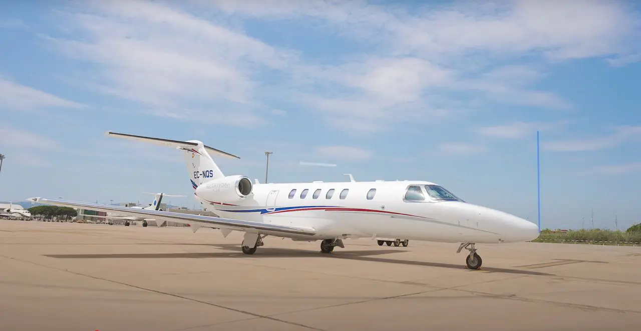 Cessna Citation CJ4 EC-NQS operated by ClipperJet Barcelona, exterior