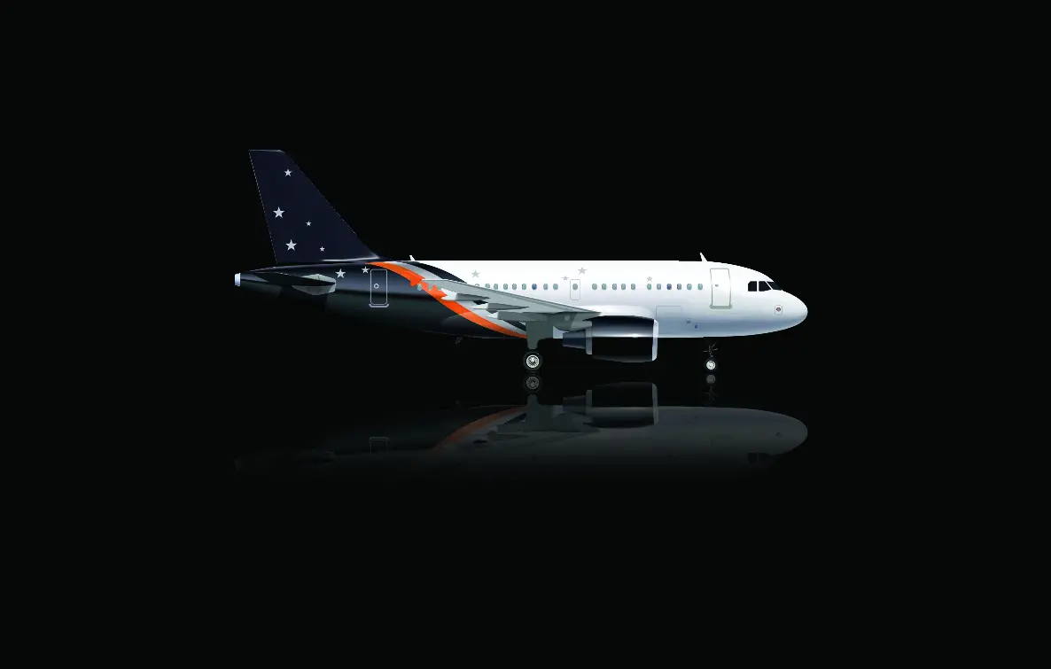 Airbus A318 Elite G-EUNB operated by Titan Airways Ltd, exterior