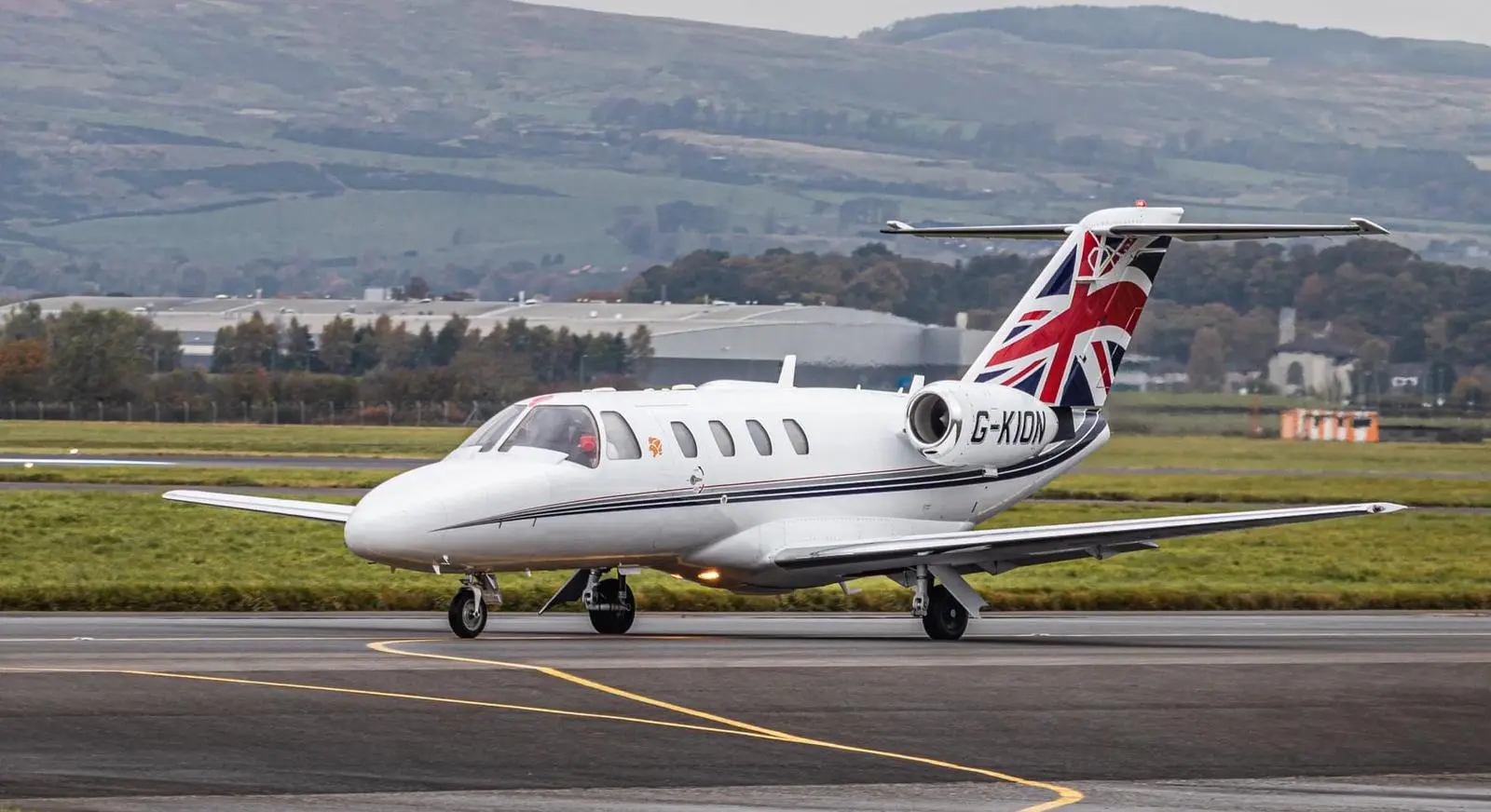 Cessna Citation CJ1 G-KION operated by Naljets Ltd, exterior