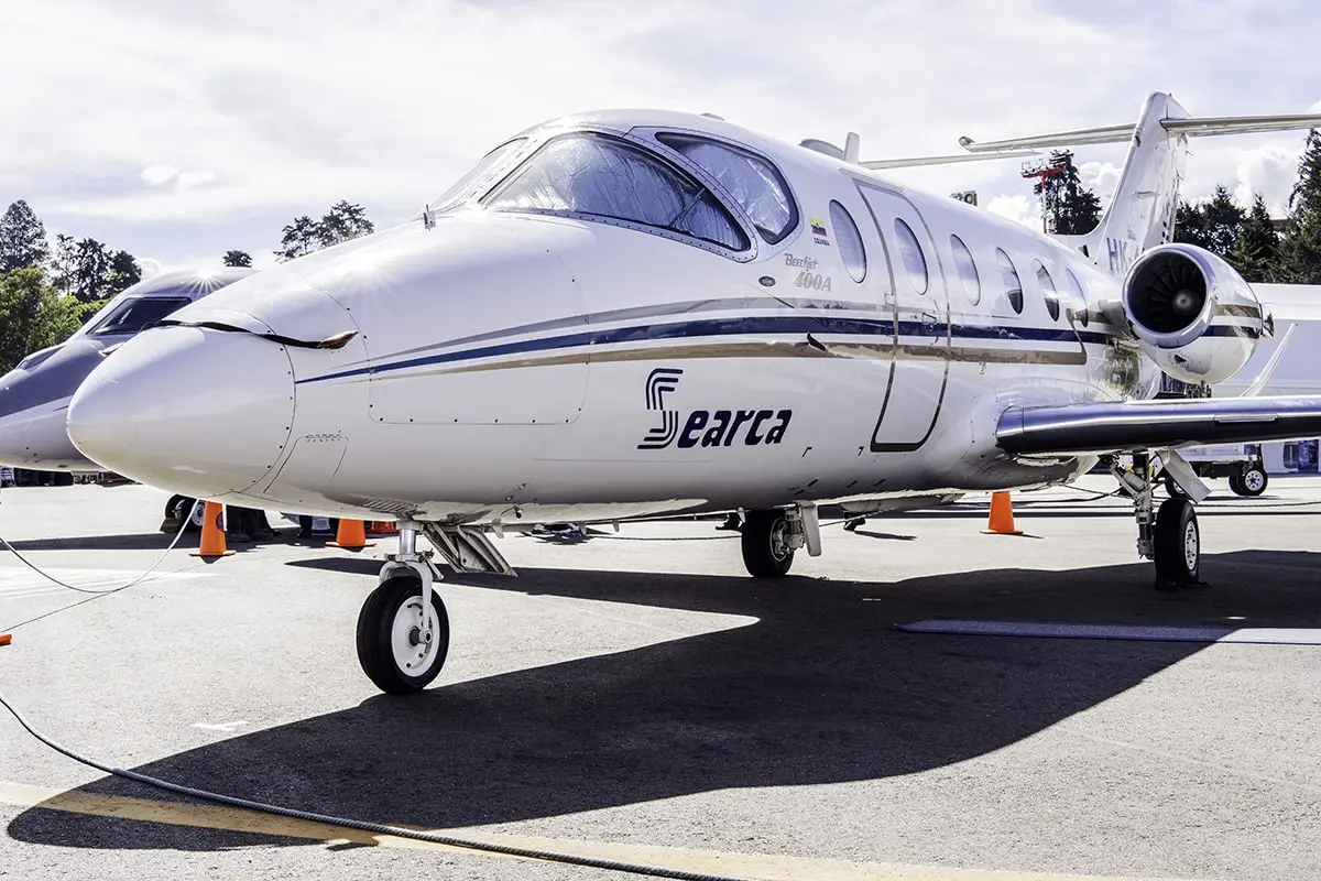 Beechcraft Beechjet 400A HK-4446 operated by Searca Vuelos Charter, exterior