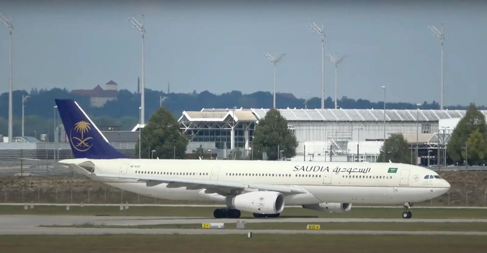 Airbus A330-300 HZ-AQ18 operated by Saudia Private Aviation, exterior