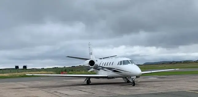 Cessna Citation XLS+ I-CNDG operated by Sardinian Sky Service, exterior