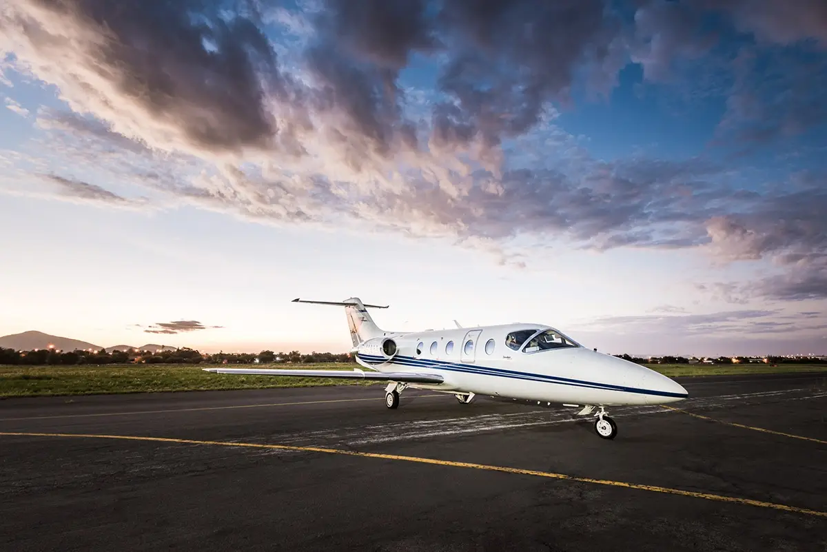 Beechcraft Hawker 400XP I-SAGE operated by SlamAir S.R.L., exterior