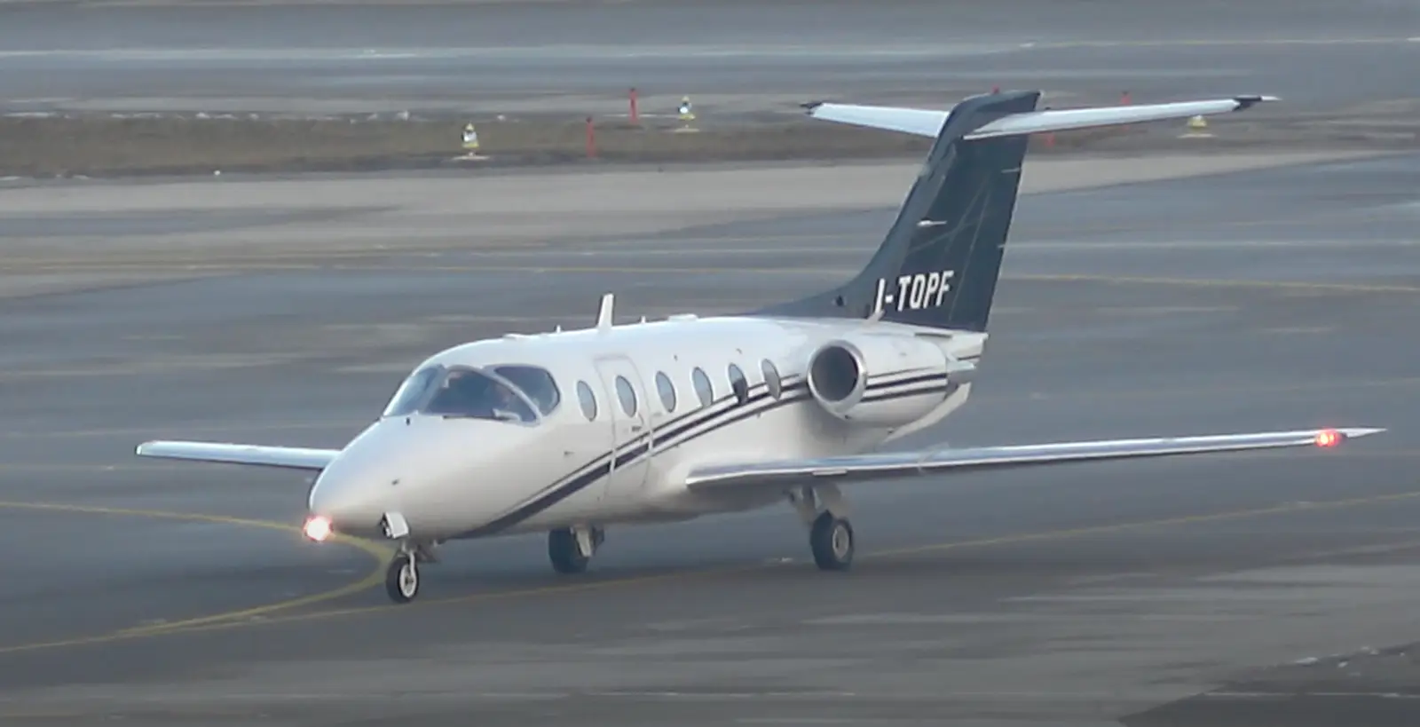 Beechcraft Beechjet 400A I-TOPF operated by Topjet Executive, exterior