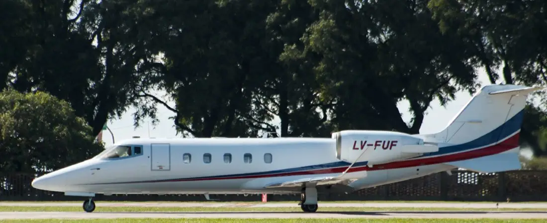 Bombardier Learjet 60 LV-FUF operated by Baires Fly S.A, exterior