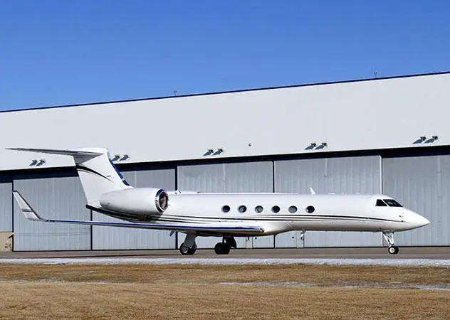 Gulfstream V LV-KAX operated by Baires Fly S.A, exterior