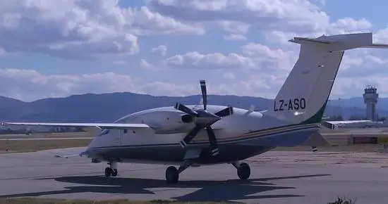 Piaggio Avanti II LZ-ASO operated by Aviostart Ltd, exterior