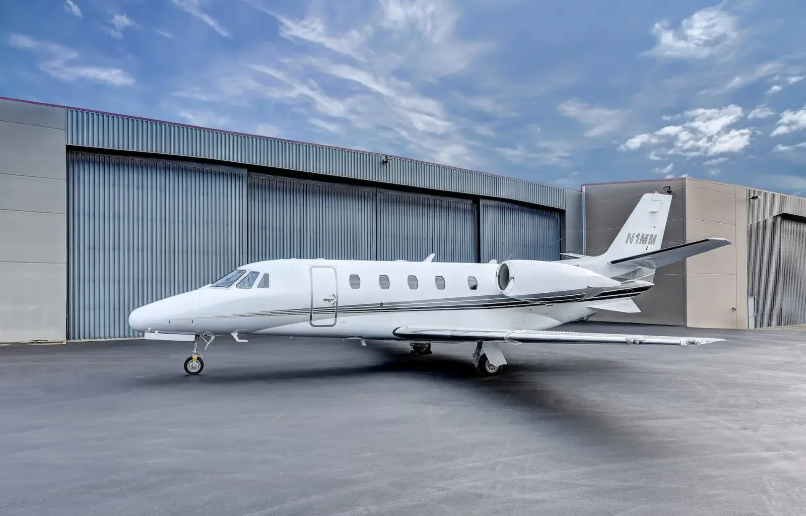 Cessna Citation XLS N1MM operated by Erin Air, Inc., exterior